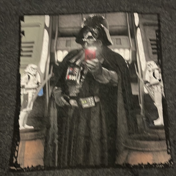 Star Wars Men’s Shirt Tee T-Shirt Gray 2XL Darth Vader - Picture 2 of 4